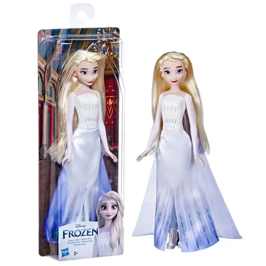 Hasbro Disney Kraliçesi Elsa Pırıltılı Moda Bebek - 2
