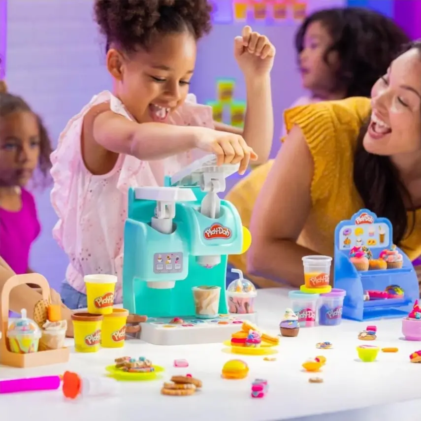 Hasbro Play Doh Süper Renkli Kafe Set - 3