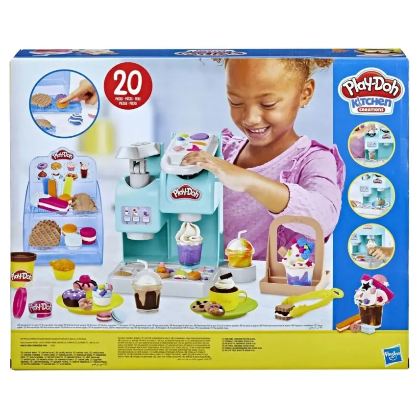 Hasbro Play Doh Süper Renkli Kafe Set - 7