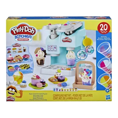 Hasbro Play Doh Süper Renkli Kafe Set - 6