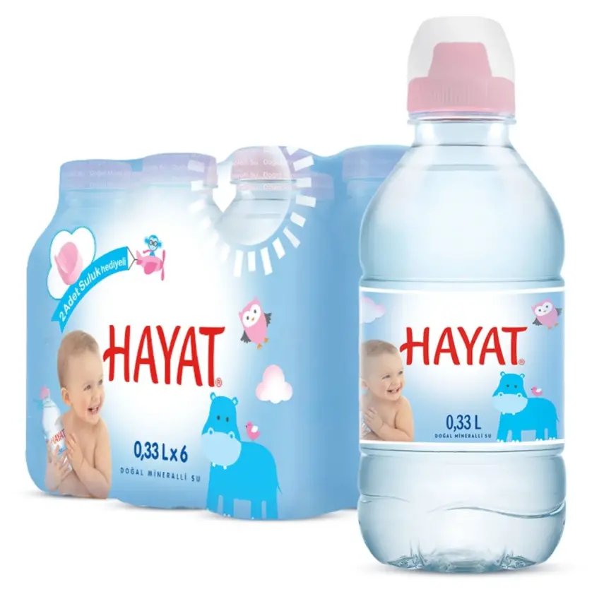Hayat Doğal Mineralli Su 6lı - 6