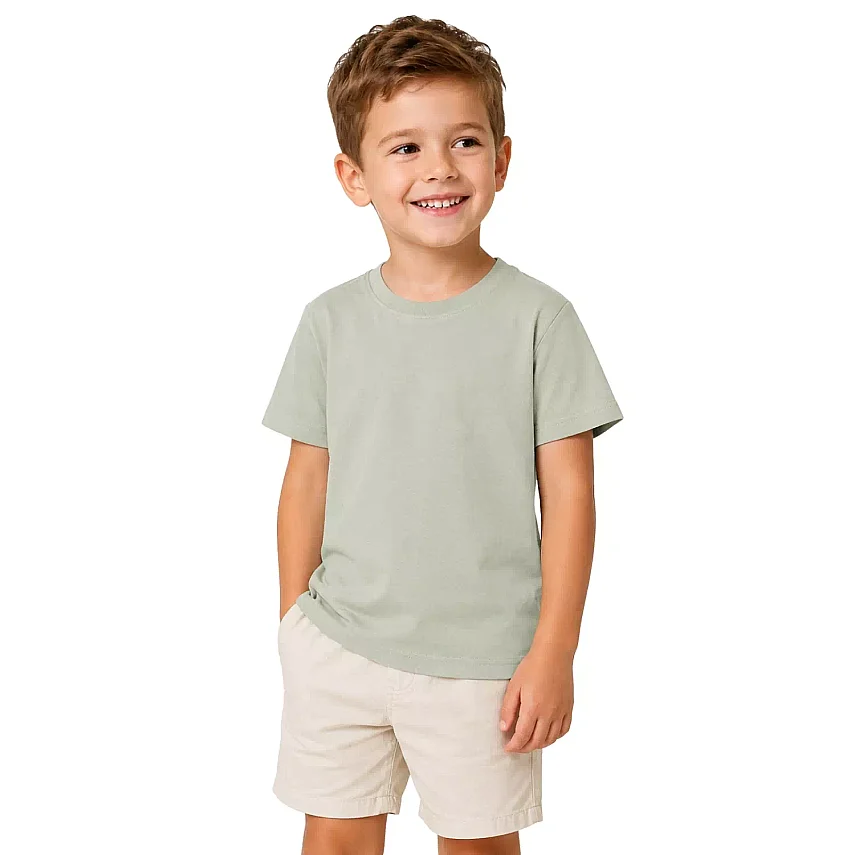 H&C Unisex T-Shirt Adaçayı Yeşili - 2