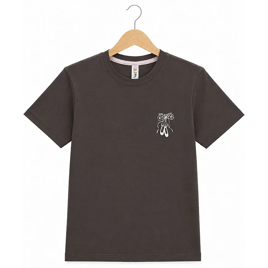 H&C T-Shirt Balerin Kahverengi - 3