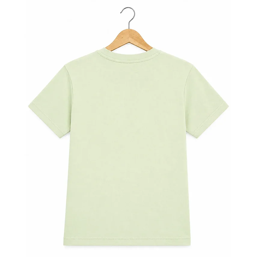 H&C T-Shirt Balina Baskılı Açık Yeşil - 4