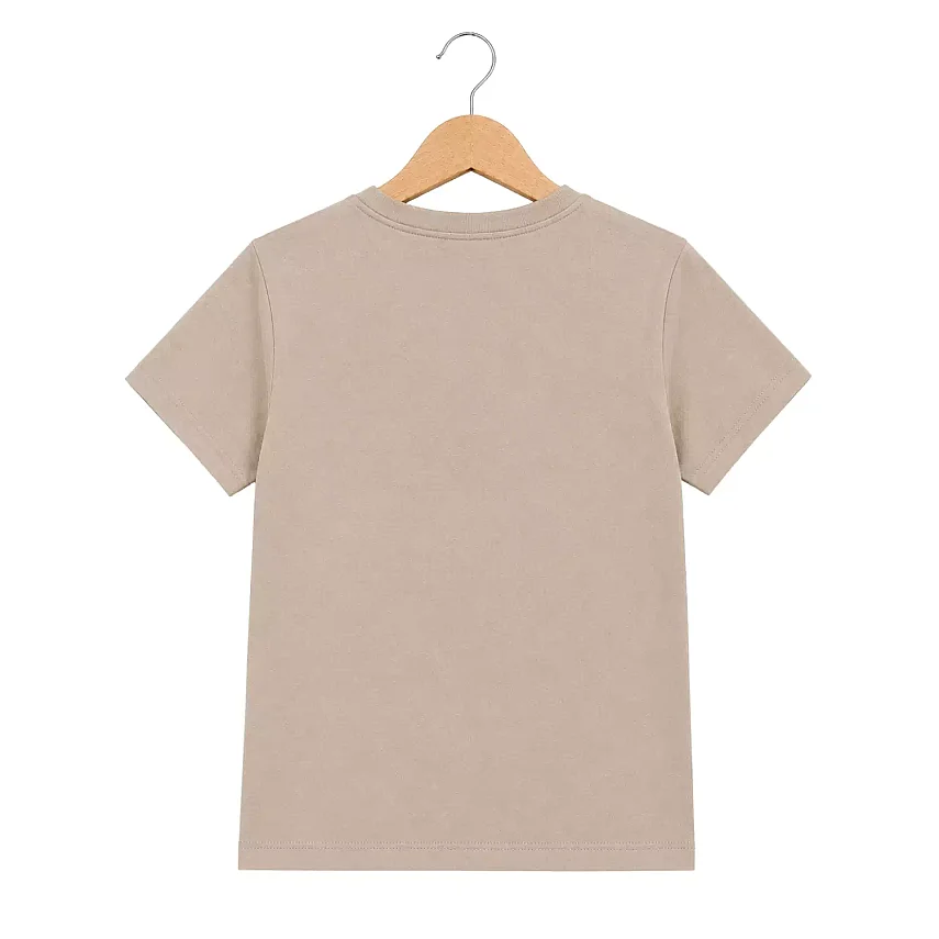 H&C T-Shirt Be Good Bej - 3