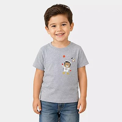 H&C T-Shirt Best Friends Uzaylı Ayıcık