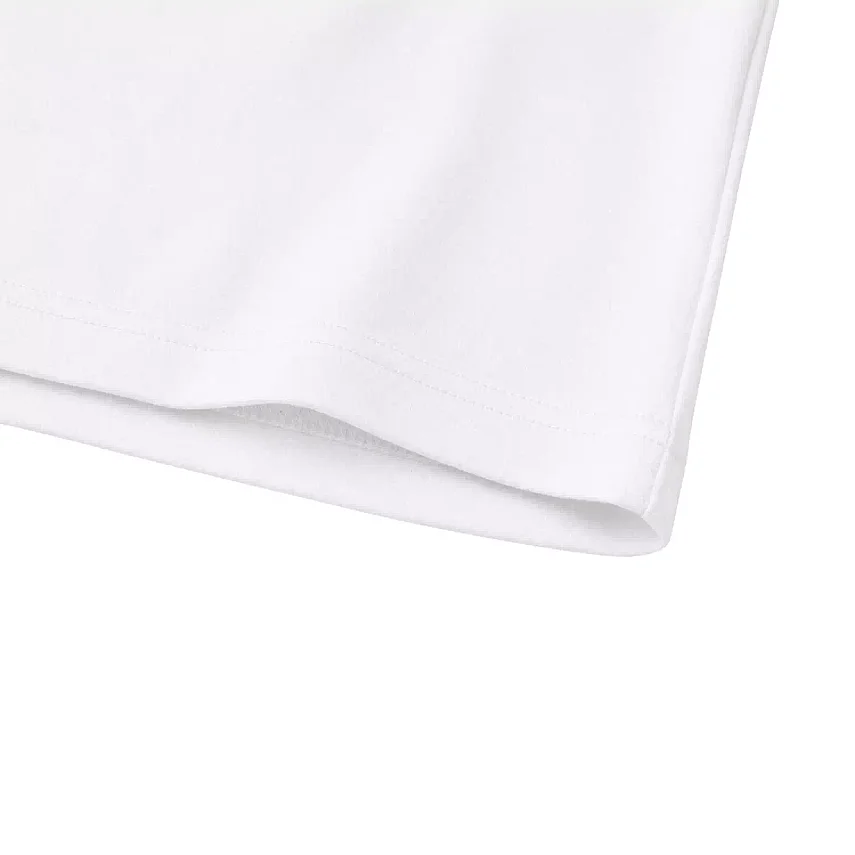 H&C Unisex T-Shirt Beyaz - 6