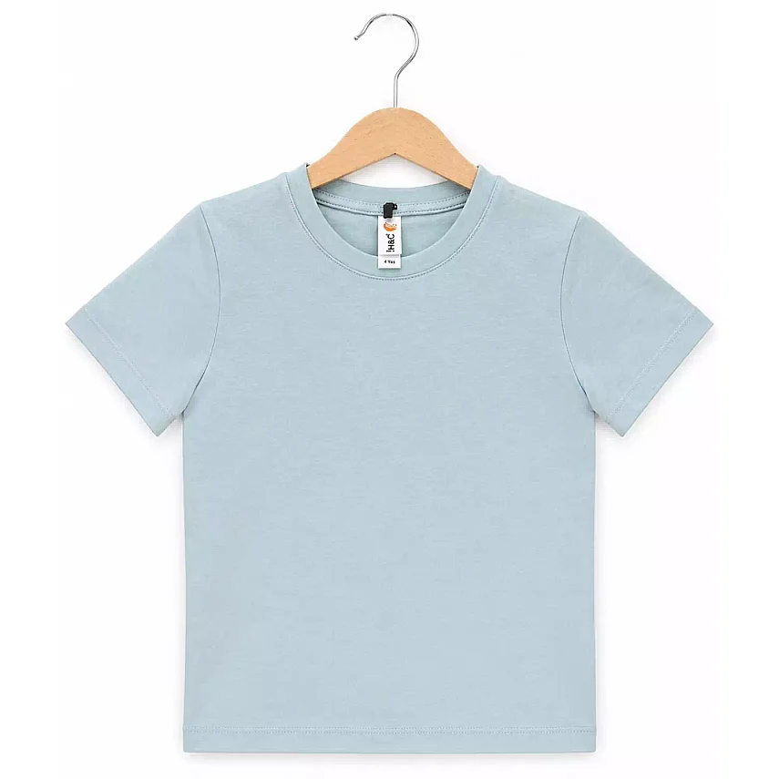 H&C Unisex T-Shirt Buz Mavisi - 3