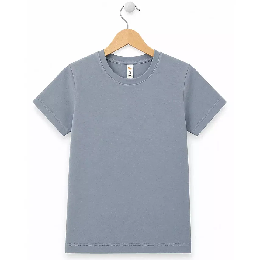 H&C Unisex T-Shirt Duman Mavisi - 3