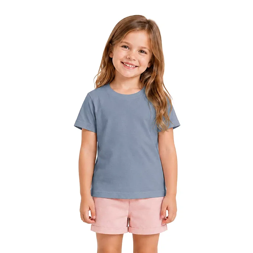 H&C Unisex T-Shirt Duman Mavisi - 2