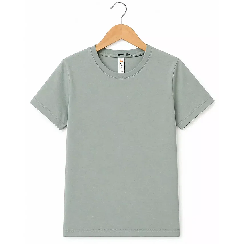 H&C Unisex T-Shirt Duman Yeşili - 3