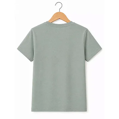 H&C Unisex T-Shirt Duman Yeşili - 4