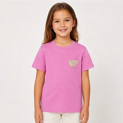 H&C T-Shirt Good Days Pembe