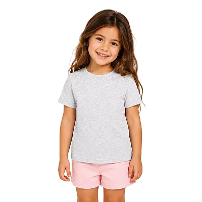 H&C Unisex T-Shirt Gri - Melanj (1)