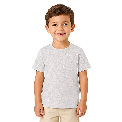 H&C Unisex T-Shirt Gri - Melanj