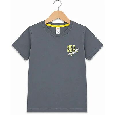 H&C T-Shirt Hey Boy Petrol Yeşili - 3