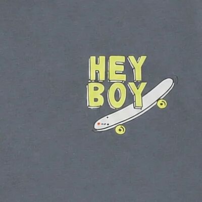 H&C T-Shirt Hey Boy Petrol Yeşili - 4