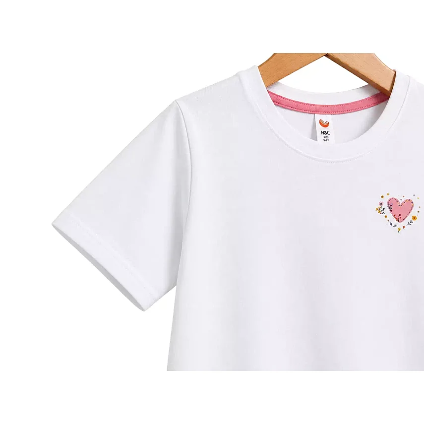 H&C T-Shirt Kalpli Çiçekli - 4