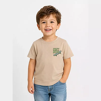 H&C T-Shirt Kaykay Krem