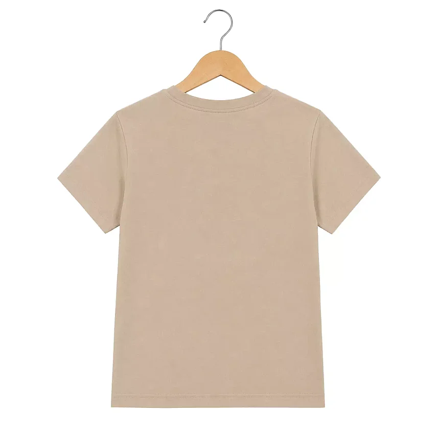 H&C T-Shirt Kaykay Krem - 3