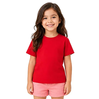H&C Unisex T-Shirt Kırmızı 