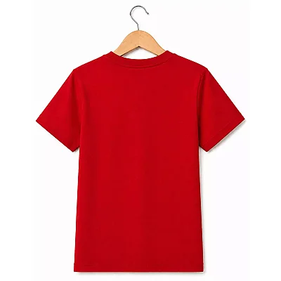 H&C Unisex T-Shirt Kırmızı - 4