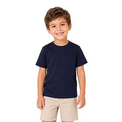 H&C Unisex T-Shirt Lacivert 