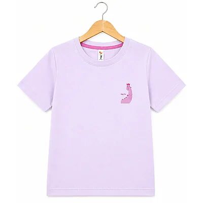 H&C T-Shirt Lavanta Kraliçe Dino - 3