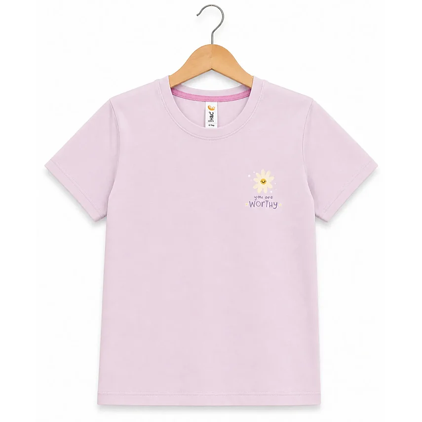 H&C T-Shirt Lavanta Papatya - 2