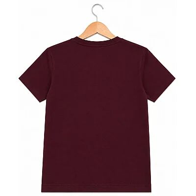 H&C T-Shirt Lets Do Its Bordo - 4