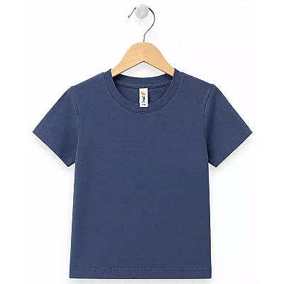 H&C Unisex T-Shirt Mavi Gri - 3