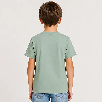 H&C T-Shirt Palmiye Dino Adaçayı Yeşili (1)