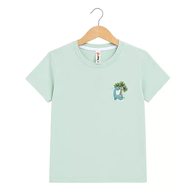 H&C T-Shirt Palmiye Dino Mint (1)
