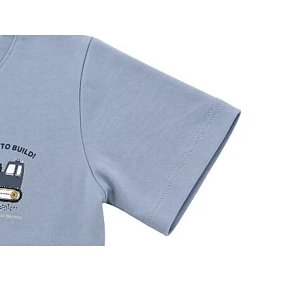 H&C T-Shirt Room To Build Mavi - 4