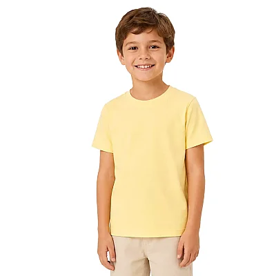 H&C Unisex T-Shirt Sarı - 2