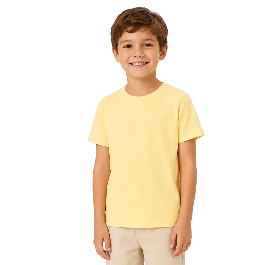 H&C Unisex T-Shirt Sarı - 2