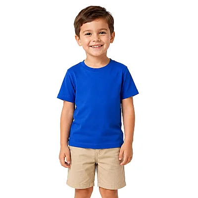 H&C Unisex T-Shirt Saxroyal - 2