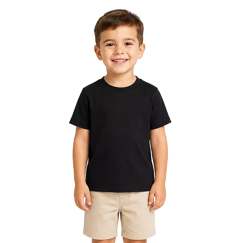 H&C  Unisex T-Shirt Siyah - 2