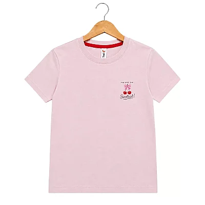 H&C T-Shirt Sweetest Pudra (1)