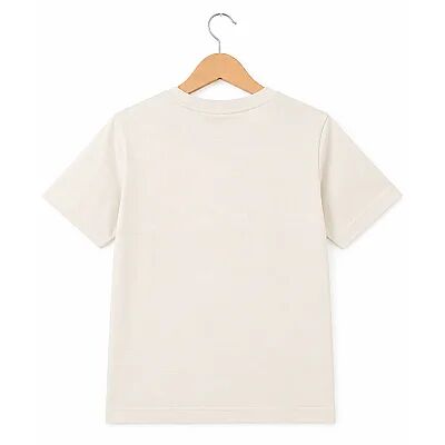 H&C T-Shirt Take It Easy Krem - 5