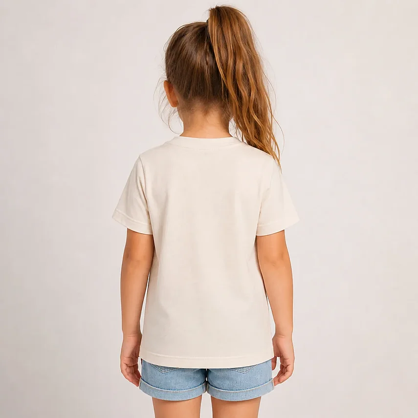 H&C T-Shirt Take It Easy Krem - 2