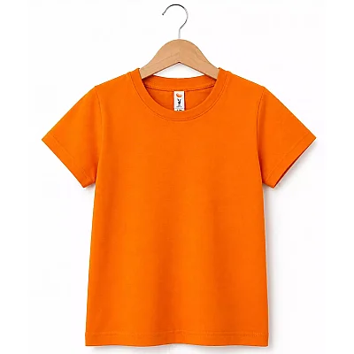 H&C Unisex T-Shirt Turuncu - 3