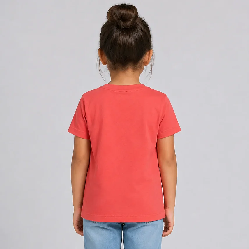 H&C T-Shirt Yıldızlı Mercan - 2