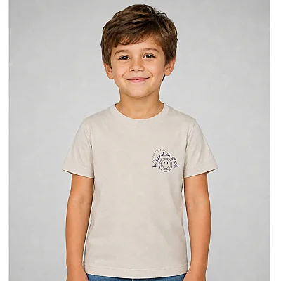 H&C Tshirt Be Good Krem