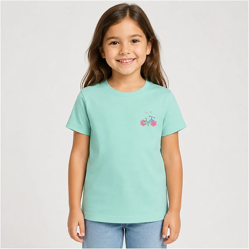 H&C Tshirt Bisiklet Mint - 1
