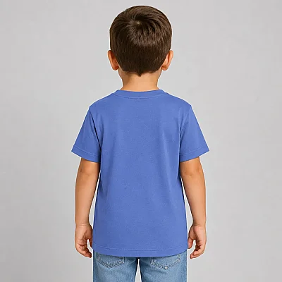 H&C Tshirt Cute Robot Mavi (1)