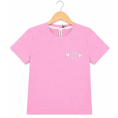 H&C Tshirt Love You Pembe - 3