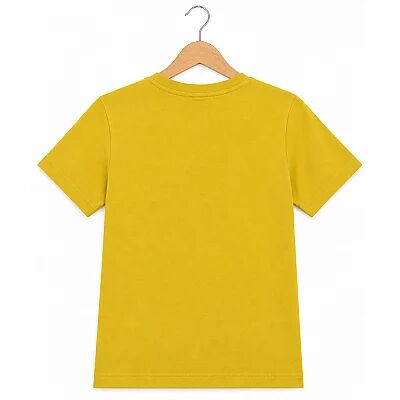 H&C Tshirt Positive Papatya Sarı - 4