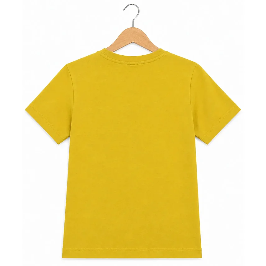 H&C Tshirt Positive Papatya Sarı - 4