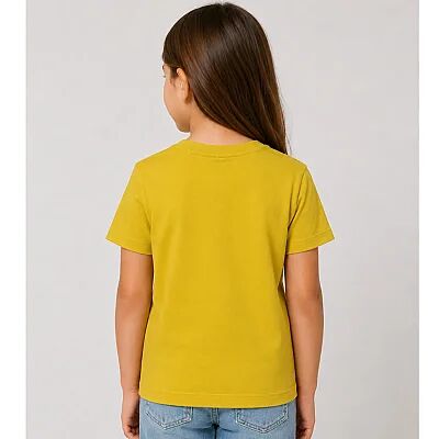 H&C Tshirt Positive Papatya Sarı (1)